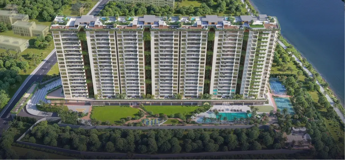 MAIA Pelican Garden Surrounded by lush Greenery